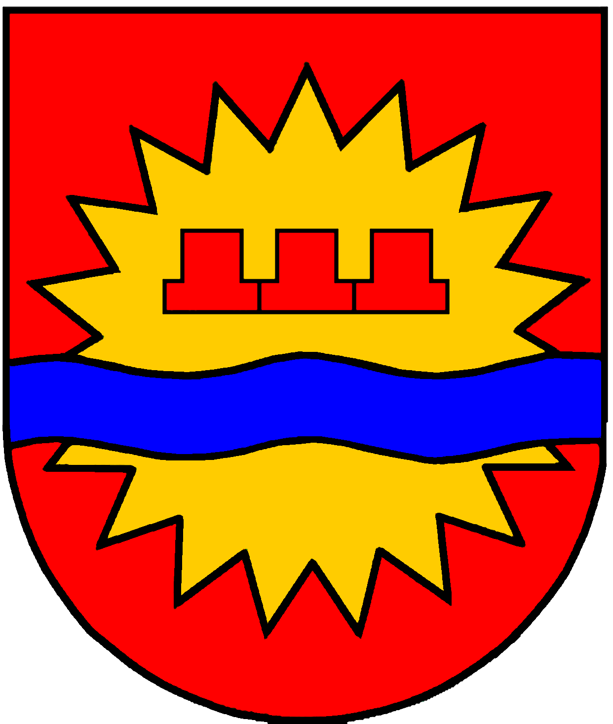 Wappen der Gemeinde Sonsbeck